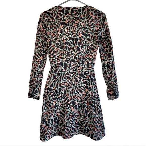 SALONI Nurul Floral Print Lace-Up Mini Dress - Picture 6 of 12